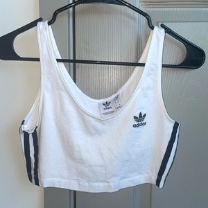 XS Adidas White Tank Top